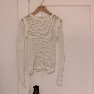 Helmut Lang netted shirt